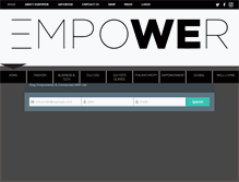 Tablet Screenshot of iamempower.com